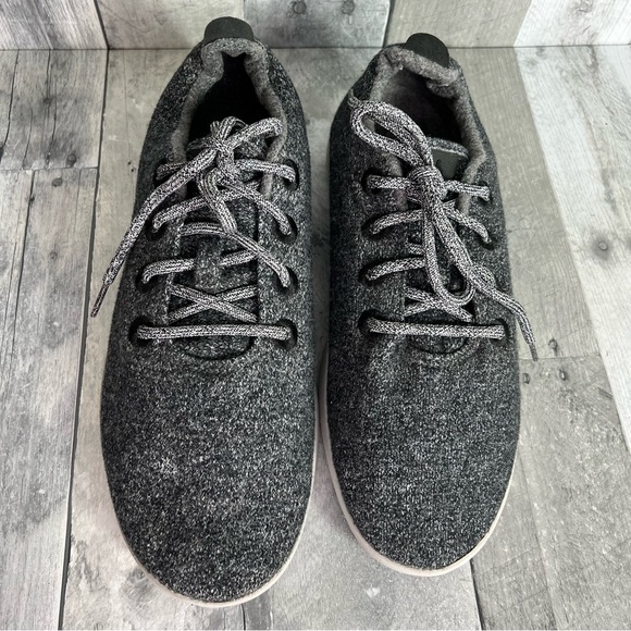 ALLBIRDS Men’s Gray Heathered Wool Runner Sneakers Size 13 - Picture 5 of 7